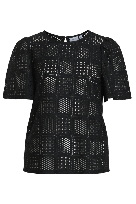 Vila vinovira o-neck s/s top